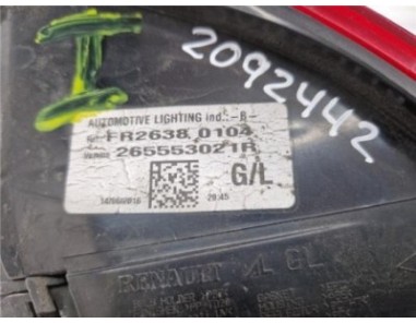 Piloto Trasero Izquierdo Renault Clio IV  0 9 Business [0 9 Ltr  - 66 kW TCE Energy bivalent  Gasolina / GPL]