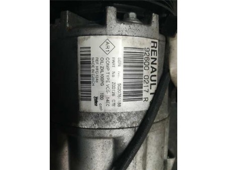 Compresor Aire Acondicionado Renault Clio IV  0 9 Business [0 9 Ltr  - 66 kW TCE Energy bivalent  Gasolina / GPL]