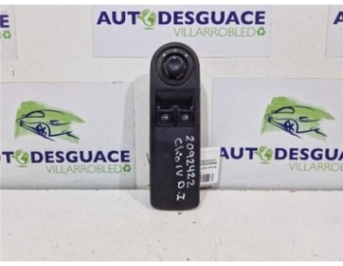 MANDO ELEVALUNAS DELANTERO IZQUIERDO Renault Clio IV  0 9 Business [0 9 Ltr  - 66 kW TCE Energy bivalent  Gasolina / GPL]