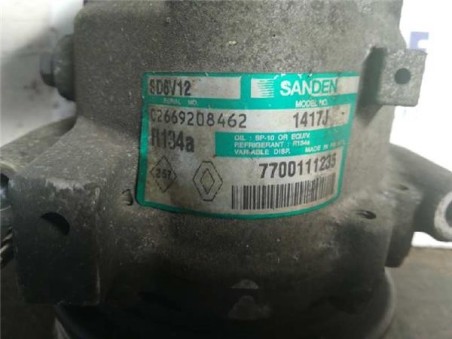 Compresor Aire Acondicionado Renault Kangoo I  1 9 PAMPA [1 9 Ltr  - 59 kW dCi Diesel CAT]