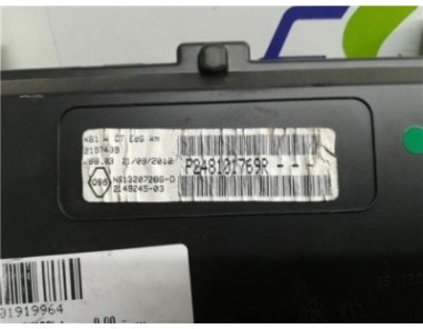 Cuadro Completo Renault Kangoo II  1 5 Authentique [1 5 Ltr  - 63 kW dCi Diesel CAT]
