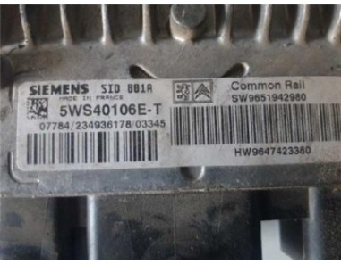 Centralita Citroen Xsara Berlina  2 0 HDi 90
