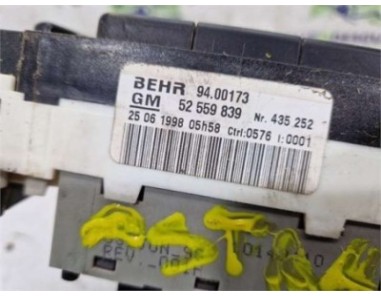 Mandos Calefaccion / Aire Acondicionado Opel Astra G Caravan  1 6 16V
