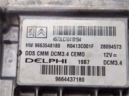 Centralita motor uce Peugeot 407  2 0 HDi 135