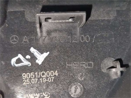 Manilla Interior Puerta Trasera Derecha Mercedes-Benz Clase A  2 0 A 200 d  [2 0 Ltr  - 110 kW CDI CAT]