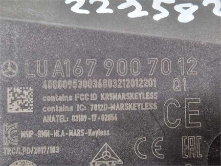 MODULO ELECTRONICO Mercedes-Benz Clase A  2 0 A 200 d  [2 0 Ltr  - 110 kW CDI CAT]