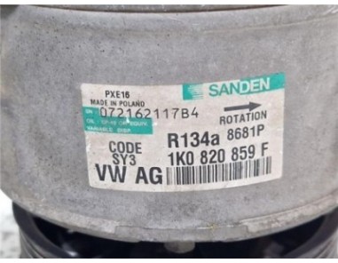 Compresor Aire Acondicionado Volkswagen Passat Berlina  2 0 TDI 16V