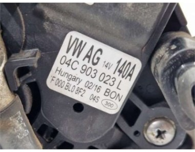 Alternador Volkswagen Polo V  1 2 Advance [1 2 Ltr  - 66 kW TSI]