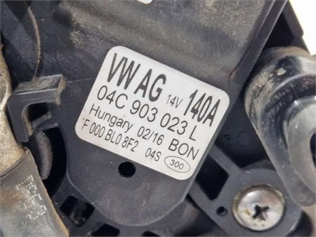 Alternador Volkswagen Polo V  1 2 Advance [1 2 Ltr  - 66 kW TSI]