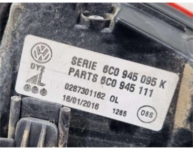 Piloto Trasero Izquierdo Volkswagen Polo V  1 2 Advance [1 2 Ltr  - 66 kW TSI]