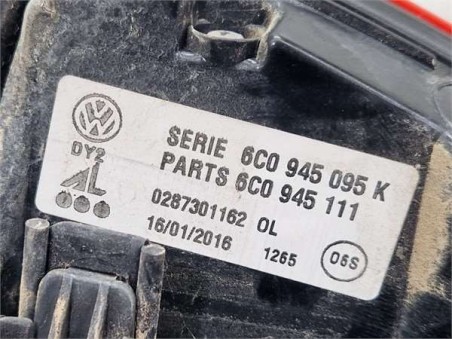 Piloto Trasero Izquierdo Volkswagen Polo V  1 2 Advance [1 2 Ltr  - 66 kW TSI]