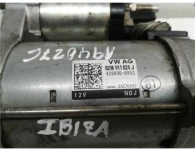 Motor Arranque Seat Ibiza  1 0 Style [1 0 Ltr  - 70 kW TSI]
