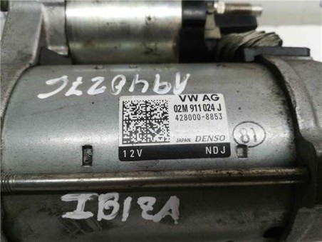 Motor Arranque Seat Ibiza  1 0 Style [1 0 Ltr  - 70 kW TSI]