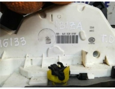 Cerradura Puerta Trasera Derecha Seat Ibiza  1 4 FR [1 4 Ltr  - 77 kW TDI]