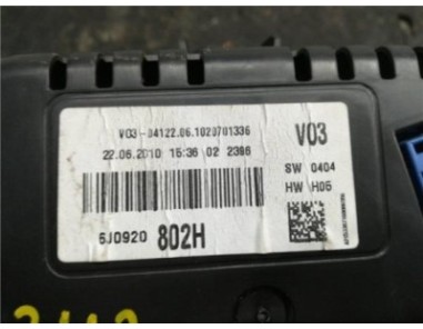 Cuadro Completo Seat Ibiza Berlina  1 6 TDI