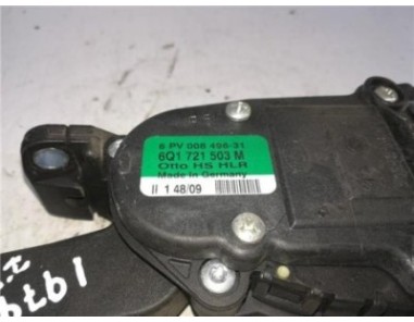 Potenciometro Pedal Gas Seat Ibiza SC  1 6 Reference [1 6 Ltr  - 77 kW 16V]