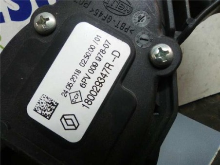 Potenciometro Pedal Gas Renault Clio IV  0 9 Business [0 9 Ltr  - 66 kW TCE Energy bivalent  Gasolina / GPL]
