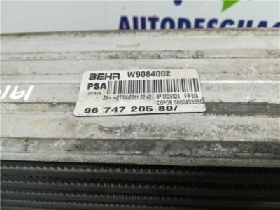 Intercooler Citroen C4 Picasso  2 0 SX [2 0 Ltr  - 110 kW HDi FAP]