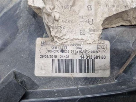 Faro Delantero Izquierdo Citroen JUMPY Furgón 1 6 HDi 90
