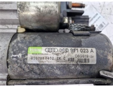 Motor Arranque Audi A6 Berlina  2 0 TFSI [2 0 Ltr  - 125 kW 16V TFSI]