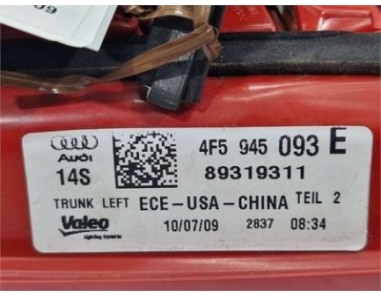 Piloto Porton Trasero Izquierdo Audi A6 Berlina  2 0 TFSI [2 0 Ltr  - 125 kW 16V TFSI]