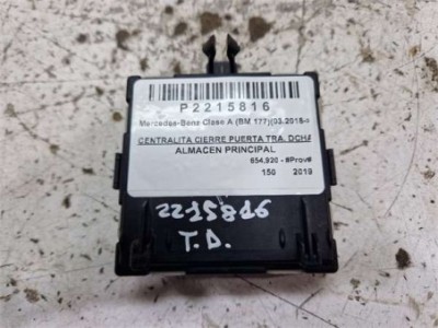 CENTRALITA CIERRE PUERTA TRASERA DERECHA Mercedes-Benz Clase A  2 0 A 200 d  [2 0 Ltr  - 110 kW CDI CAT]