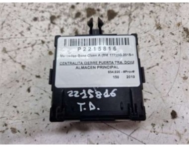 CENTRALITA CIERRE PUERTA TRASERA DERECHA Mercedes-Benz Clase A  2 0 A 200 d  [2 0 Ltr  - 110 kW CDI CAT]