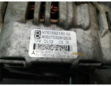 Alternador Peugeot 308  1 6 Sport [1 6 Ltr  - 88 kW 16V]
