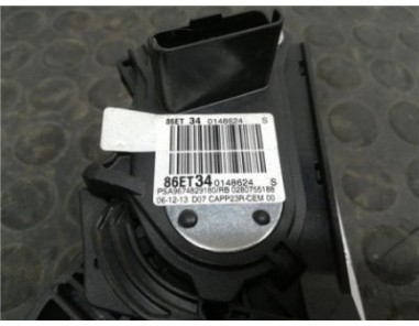 Potenciometro Pedal Gas Peugeot 308  1 6 Access [1 6 Ltr  - 85 kW 16V e-HDi FAP]