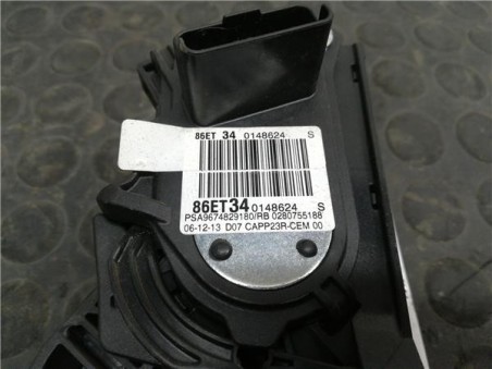 Potenciometro Pedal Gas Peugeot 308  1 6 Access [1 6 Ltr  - 85 kW 16V e-HDi FAP]