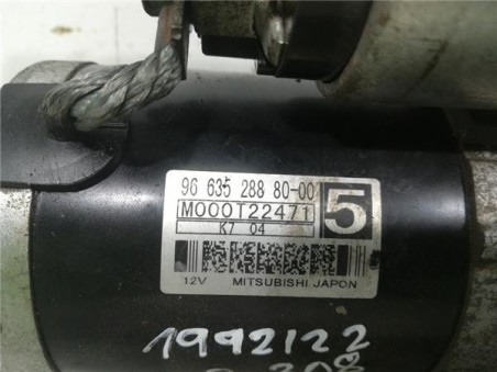 Motor Arranque Peugeot 308  1 6 HDi