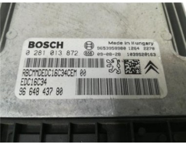 Centralita Peugeot 308  1 6 Confort [1 6 Ltr  - 66 kW 16V HDi]