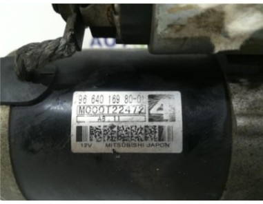 Motor Arranque Peugeot 308  1 6 Confort [1 6 Ltr  - 66 kW 16V HDi]