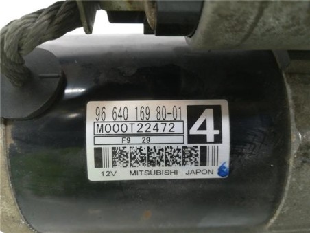 Motor Arranque Peugeot 308  1 6 Confort [1 6 Ltr  - 66 kW 16V HDi]