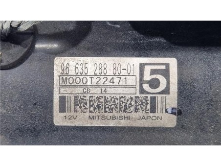Motor Arranque Peugeot 308  1 6 Confort [1 6 Ltr  - 66 kW 16V HDi]