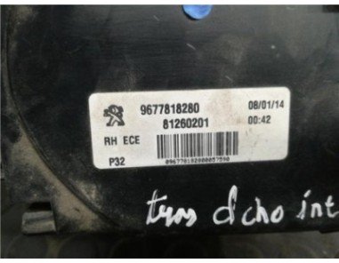 Piloto Porton Trasero Derecho Peugeot 308  1 6 Access [1 6 Ltr  - 85 kW 16V e-HDi FAP]