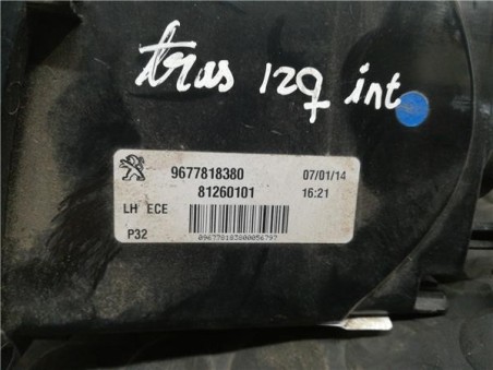 Piloto Porton Trasero Izquierdo Peugeot 308  1 6 Access [1 6 Ltr  - 85 kW 16V e-HDi FAP]