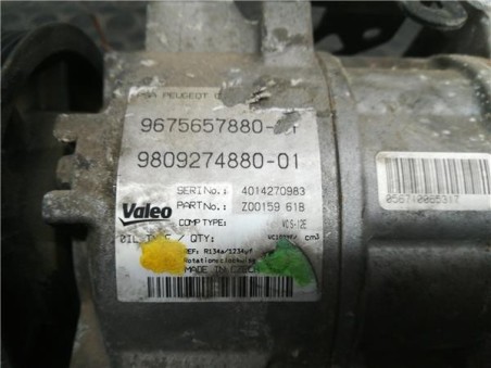 Compresor Aire Acondicionado Peugeot 308  1 6 Access [1 6 Ltr  - 85 kW 16V e-HDi FAP]