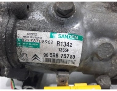 Compresor Aire Acondicionado Peugeot 308  1 6 Confort [1 6 Ltr  - 66 kW 16V HDi]