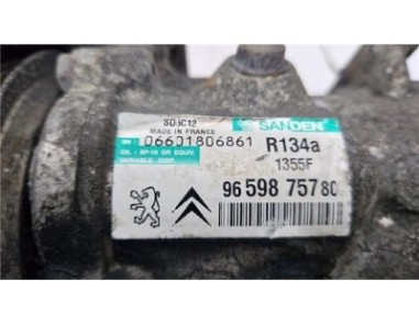 Compresor Aire Acondicionado Peugeot 308  1 6 Confort [1 6 Ltr  - 66 kW 16V HDi]