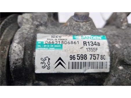 Compresor Aire Acondicionado Peugeot 308  1 6 Confort [1 6 Ltr  - 66 kW 16V HDi]