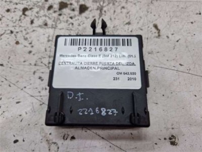 CENTRALITA CIERRE PUERTA DELANTERA IZQUIERDA Mercedes-Benz Clase E  Lim   3 0 E 350 CDI BlueEfficiency  [3 0 Ltr  - 170 kW CDI C