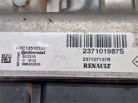Centralita motor uce Renault Megane IV Berlina 5P  1 5 Business [1 5 Ltr  - 66 kW dCi Diesel FAP Energy]