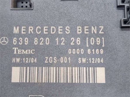 MODULO ELECTRONICO Mercedes-Benz Vito Furgón  2 1 115  CDI  Largo   [2 1 Ltr  - 110 kW CDI CAT]