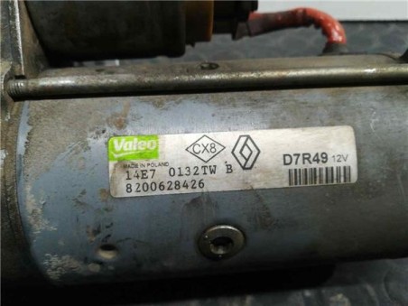 Motor Arranque Renault Laguna II  1 9 Dynamique [1 9 Ltr  - 81 kW dCi Diesel FAP CAT]