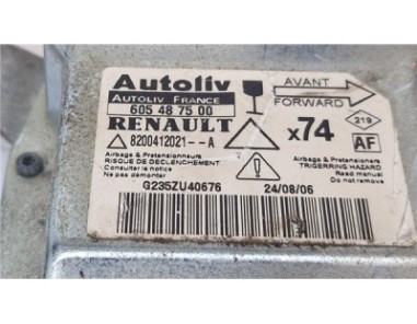 Centralita Airbag Renault Laguna II  1 9 Dynamique [1 9 Ltr  - 81 kW dCi Diesel FAP CAT]