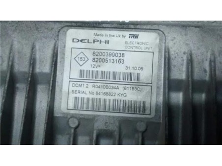 Centralita Nissan Micra  1 5 Visia [1 5 Ltr  - 50 kW dCi Turbodiesel CAT]