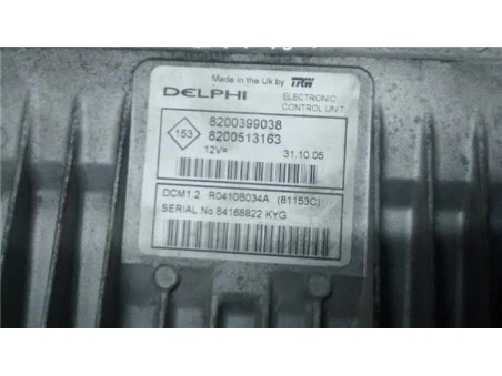 Centralita Nissan Micra  1 5 Visia [1 5 Ltr  - 50 kW dCi Turbodiesel CAT]